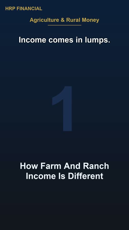 Agriculture & Rural Money